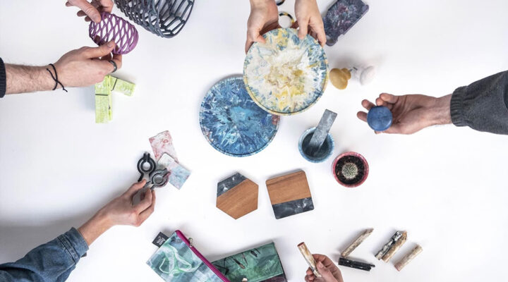 We transform plastic waste into new products - Materially