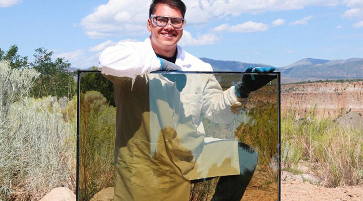Transparent solar panels - Materially