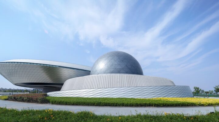 Shanghai Astronomy Museum Exterior ArchExists -Materially