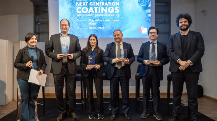 San Marco Group premiazione ReThink Next Generation Coatings low - Materially