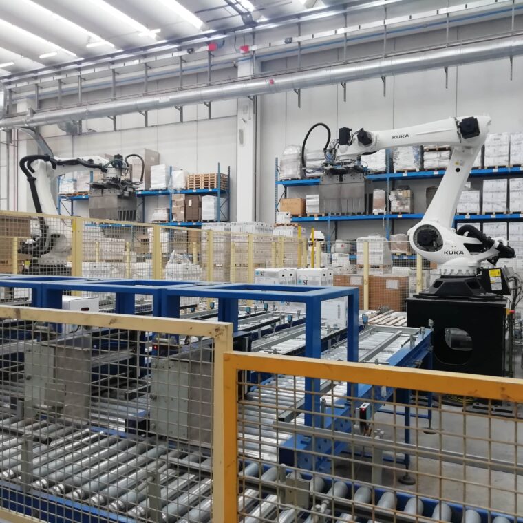 St powder coatings robot - Materially
