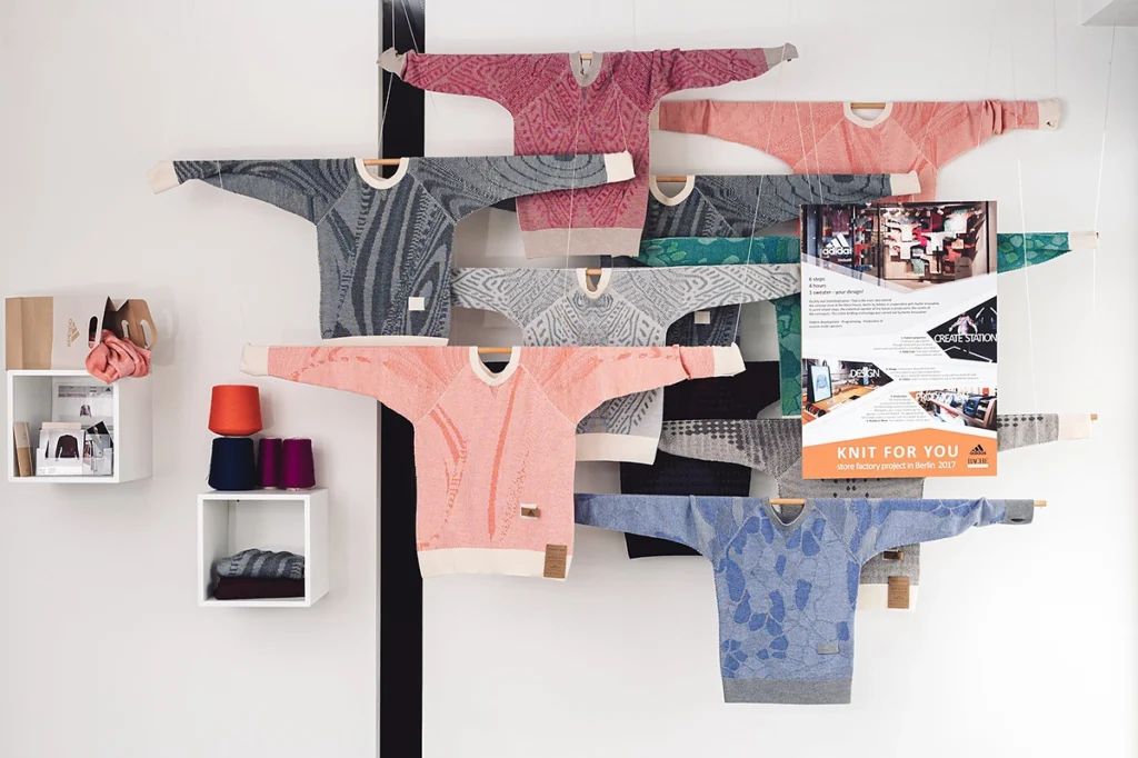 Adidas Knit for You project – circular fashion and on-demand 3D knit production